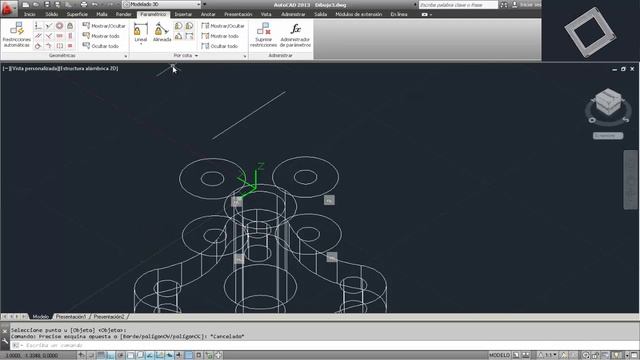Adaptador en reborde en AutoCAD 2013 смотреть онлайн