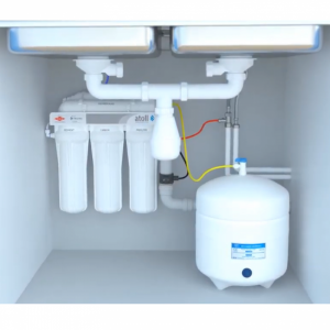 Замена фильтров Atoll 550 обратный осмос