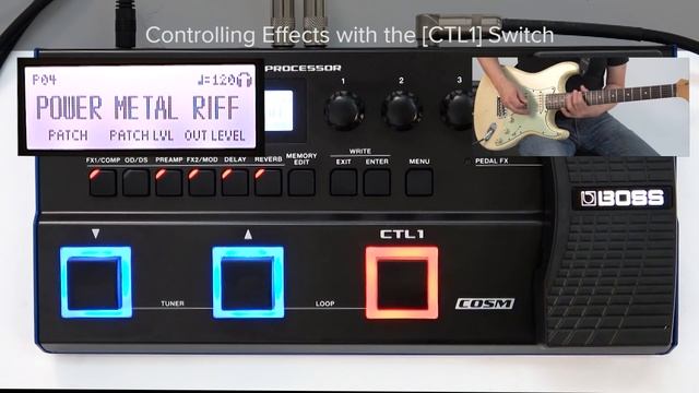 GT-1 Quick Start Chapter3 : Playing