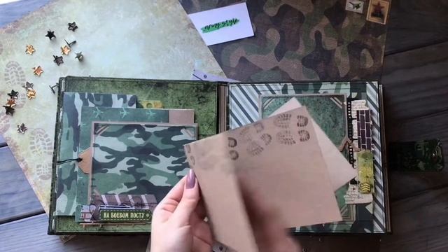 Обзор на дембельский альбом (оформленный) смотреть онлайн