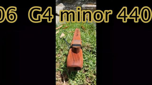 Native American style Flute G Minor 440 HZ смотреть онлайн