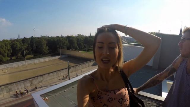 Berlin - The Berlin Wall And Brandenburg Gate