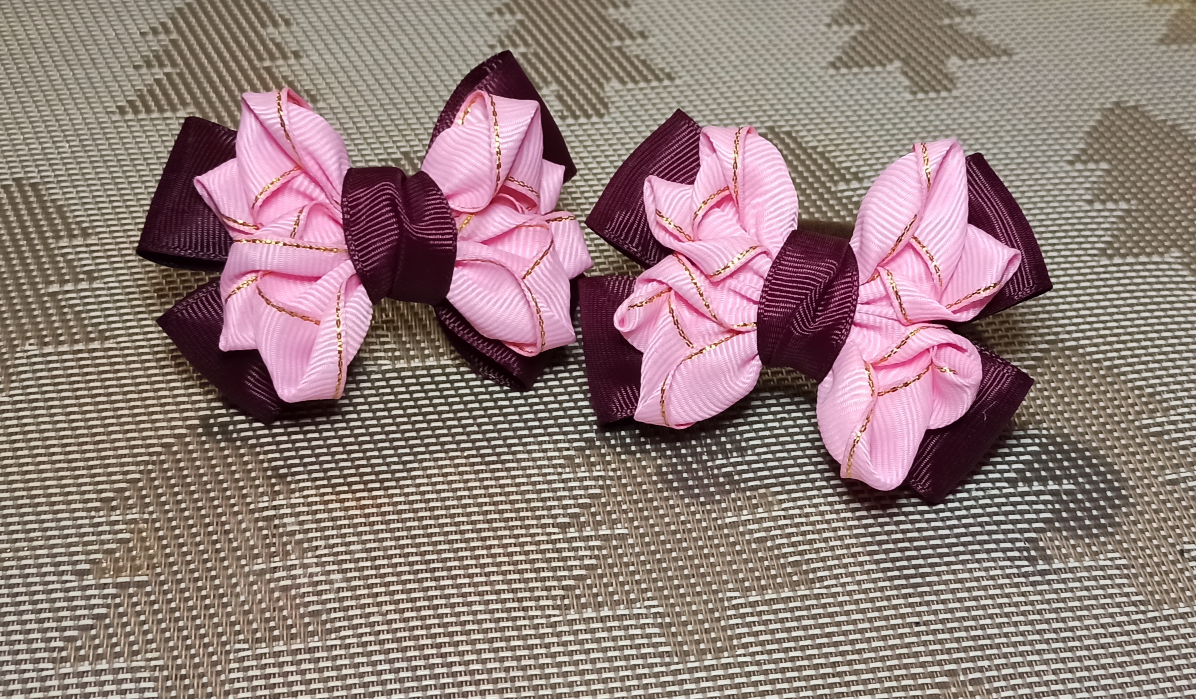 Бантики для волос. Своими руками. Красивые бантики. Из лент. Резинки для волос. Для девочек. Милые смотреть онлайн