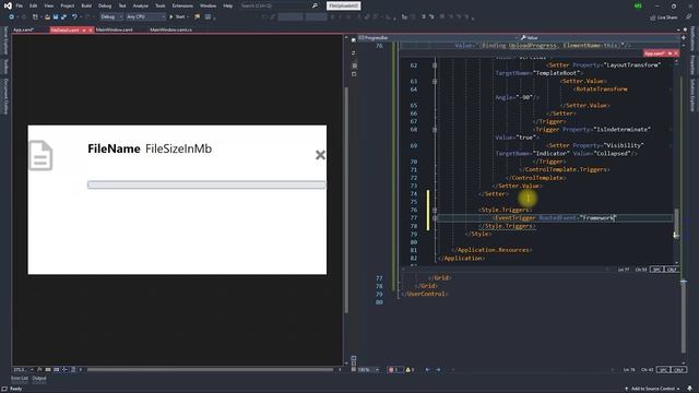 WPF C# | Drag & Drop to Upload File UI | UI Design in Wpf C# (Jd's Code Lab) смотреть онлайн