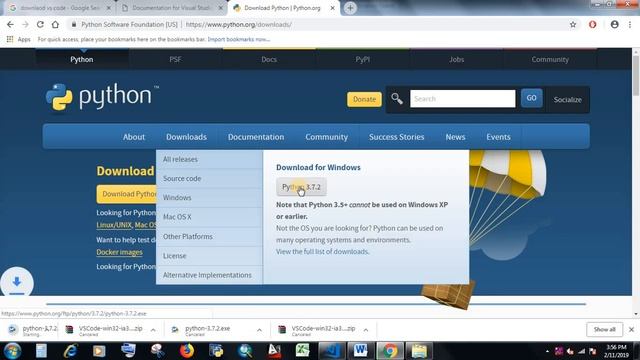 [PYTHON #1] SETTING UP PYTHON IN VS CODE | PART 1 смотреть онлайн