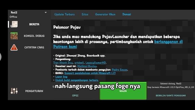 CARA PASANG FORGE 1.12.2 DAN MOD MO'BEND DI POJAV LAUNCHER || POJAV LAUNCHER смотреть онлайн
