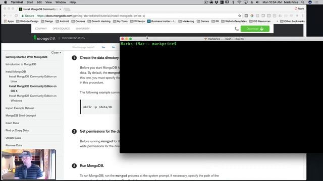 110. Working With the Mongo Shell смотреть онлайн