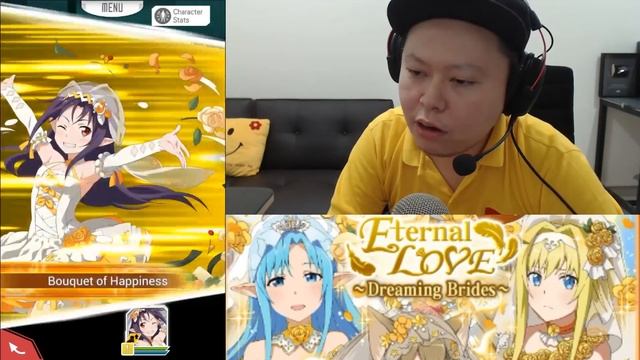 Wedding Characters 1st Impression & 250 Diamonds Scout (SAO Memory Defrag) смотреть онлайн