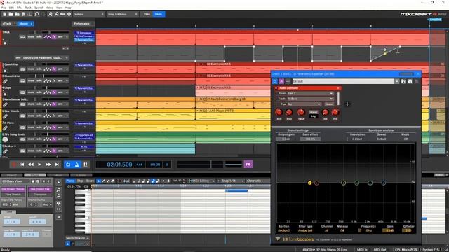 Making Stock Music with Mixcraft - Episode 004 Sidechain EQ Experiment and More! смотреть онлайн