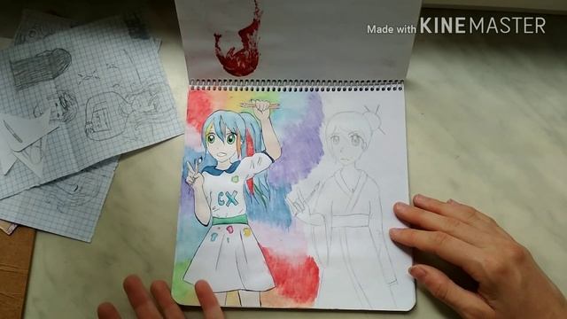 Обзор скетчбука #2 смотреть онлайн