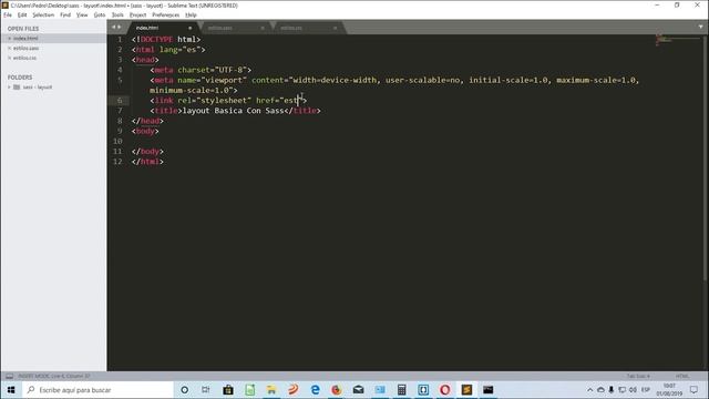 Tutorial De Sass En Español Parte 4 - Creación Pagina Web смотреть онлайн