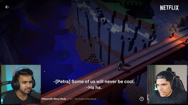 Minecraft Story Mode ft. @Mythpat & @TechnoGamerzOfficial | Netflix India смотреть онлайн
