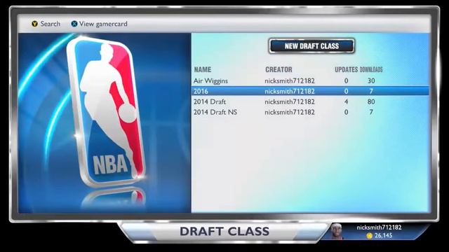NBA 2K14 Next Gen BEST Draft Class Roster смотреть онлайн