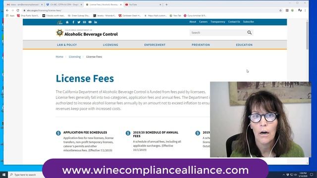 California wineries - don't forget your ABC 02 license renewal смотреть онлайн