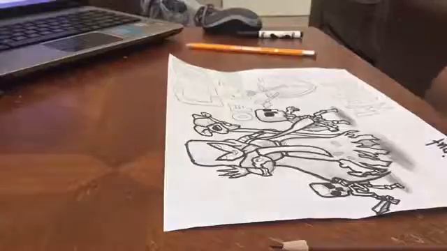 Speed Drawing: Clash of Clans Witch |AR Lightning| смотреть онлайн