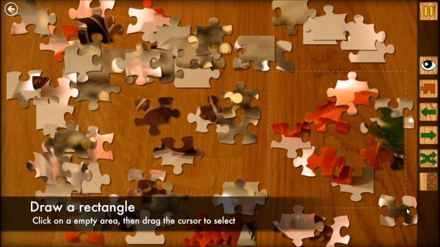 Move multiple pieces | Jigsaw Puzzle Frenzy смотреть онлайн