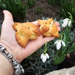 Жаворонки прилетели ?... Булочки пташки  в честь 40 святых.mp4