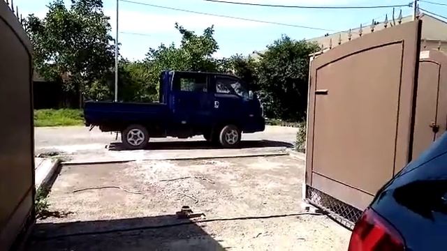 Автоматизация распашных ворот Nice Hippo  (umdom123.ru)