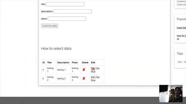 How To Update Data In MySQL Database Using PHP - PHP Tutorial смотреть онлайн