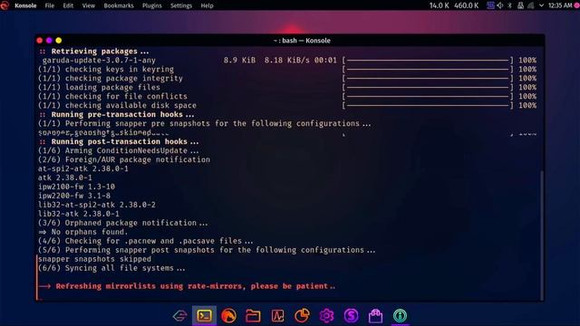 Garuda Linux Gaming Edition installation смотреть онлайн