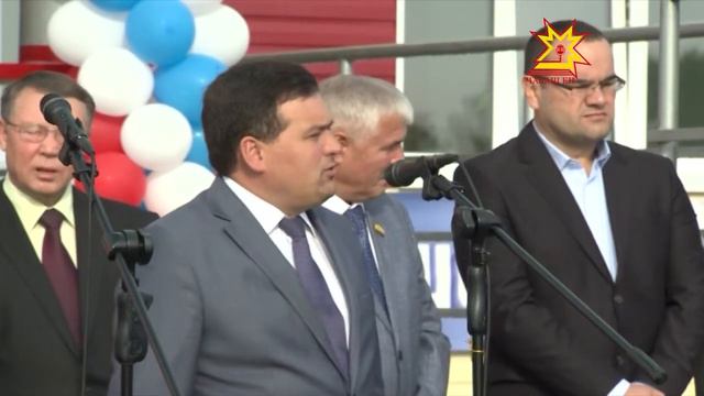 Новый учебный год в обновленной школе начали юные жители села Токаево