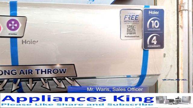 Haier Pearl Inverter Sc | Haier Inverter Ac | Haier 1.5 Ton Inverter Ac |  Haier Air Conditioner