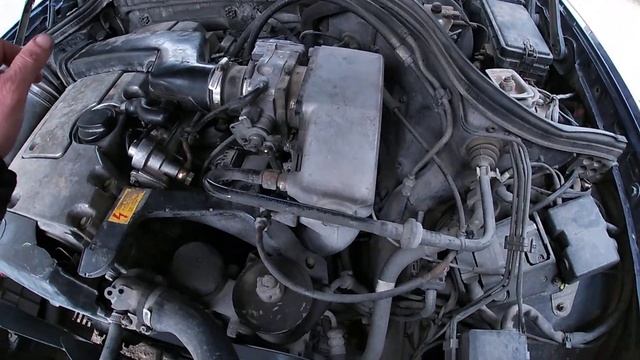Глохнет при первом запуске двигатель М111 Мерседес w124 смотреть онлайн
