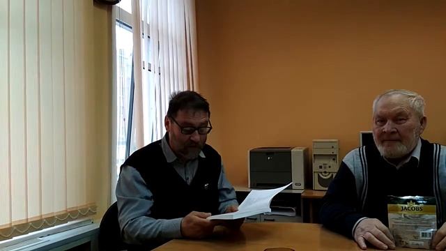 Липецкие гости в редакции «Огней». Новиков читает стихи смотреть онлайн