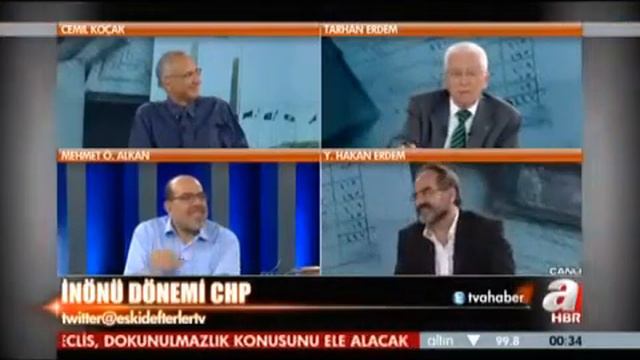 8 Eylül 2012, A Haber, Eski Defterler, 67. Bölüm, "CHP Târihi" (Tarhan Erdem) смотреть онлайн