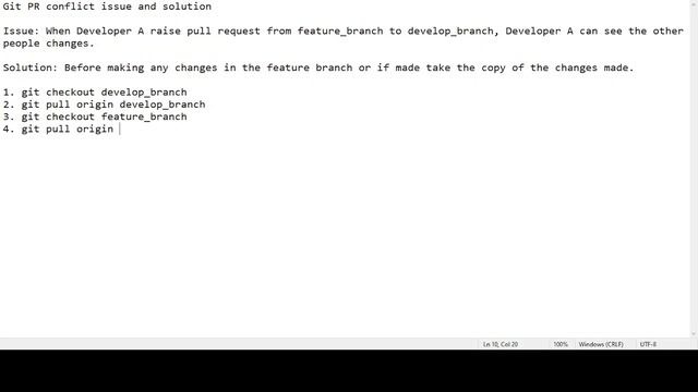 Git PR Conflict Issues and Solution 2 смотреть онлайн