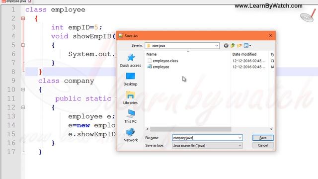 Creating two Classes in JAVA (Hindi) смотреть онлайн