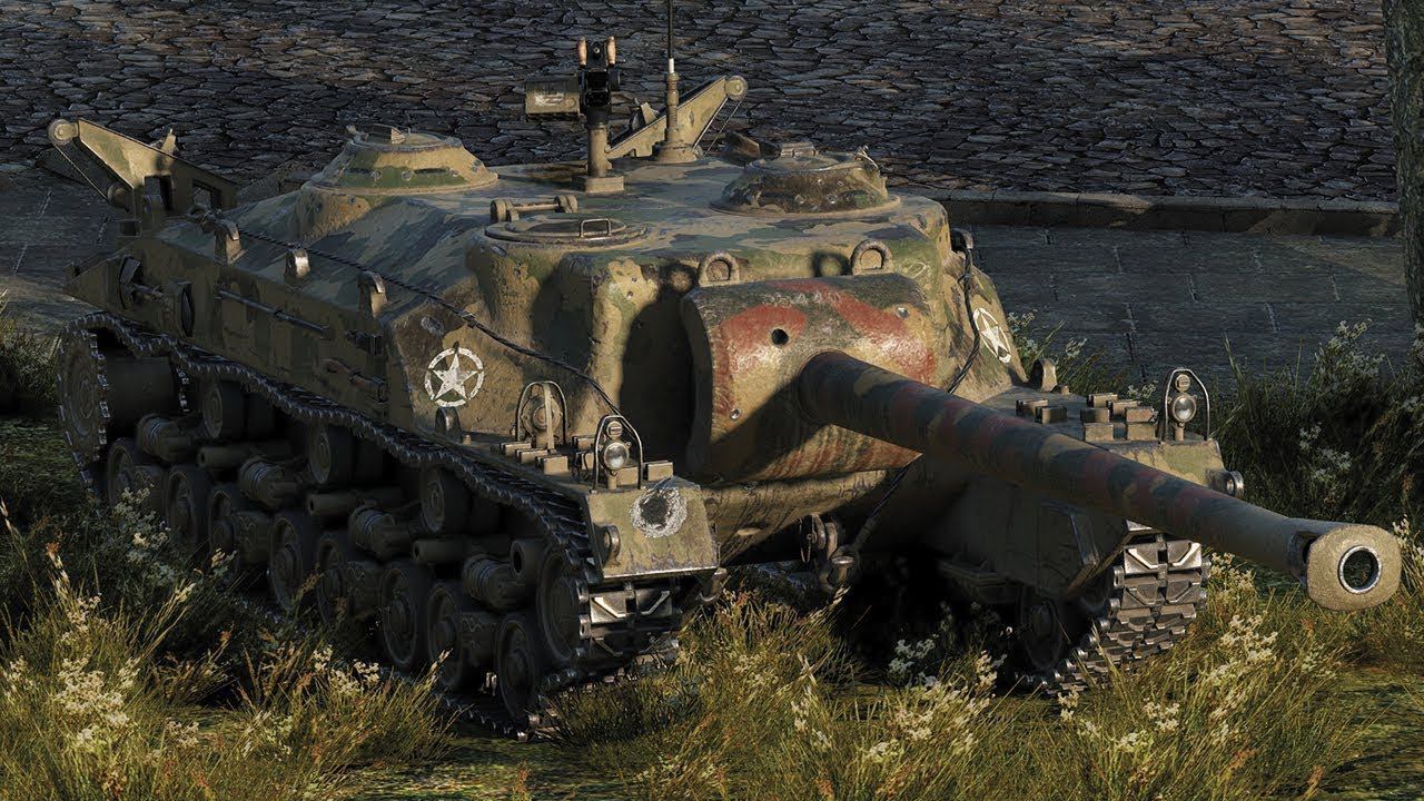 АМЕРИКАНСКАЯ ПТ-САУ Т28ПРОДОЛЖАЕМ смотреть онлайн