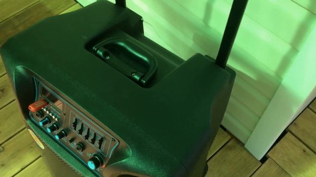 Караоке комбоусилитель #Temeisheng SL15-02 смотреть онлайн