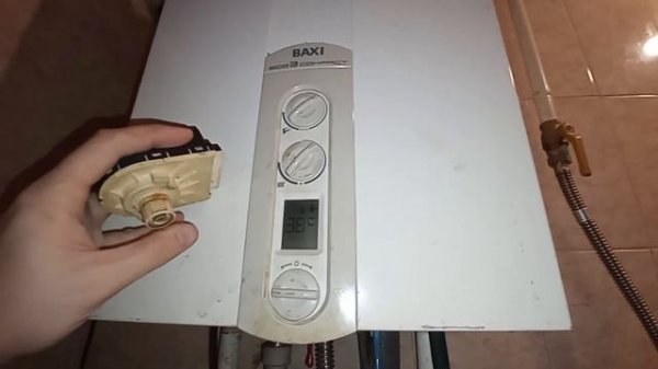 Baxi Eco 3 Compact - ремонт своими силами.