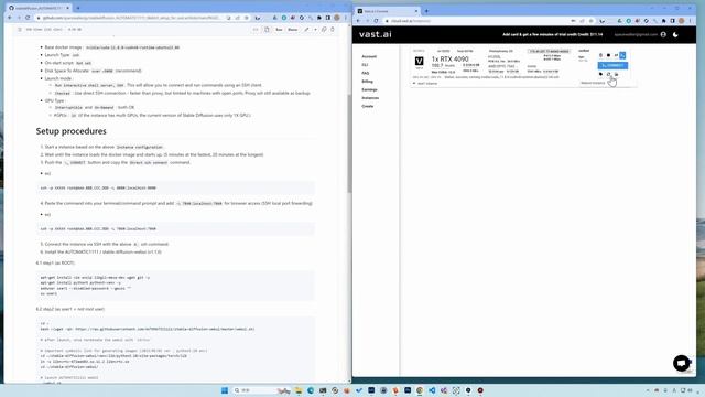 (GPU購入不要）格安GPUクラウド(vast.ai)でのStable Diffusion AUTOMATIC1111 ver1.1環境構築解説（ver 1.6も対応可能） смотреть онлайн