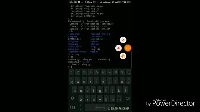 How to make virus in termux android // no root смотреть онлайн