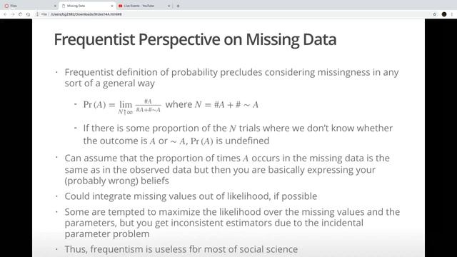 Missing Data (GR5065 2019-04-30) смотреть онлайн