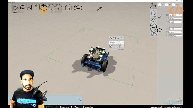 Miranda Exercise 1 - Moving the mBot смотреть онлайн