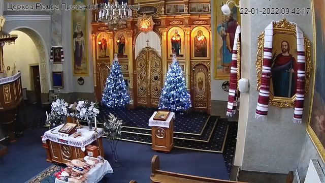 22.01.2022 Субота. Свята Літургія (за упокій загальна). смотреть онлайн