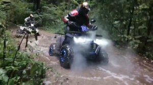 Топим квадроцикл, 200 кубов