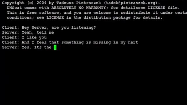 DNS Tunneling using dnscat смотреть онлайн