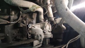 Замена помпы Ауди 80