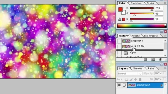 Photoshop 7.0Tutorial Part -5/Photoshop Tutorial/History brush Tool and Art history brush Tool смотреть онлайн