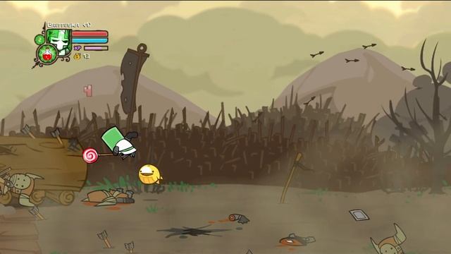 Я ЛУК СПАМЕР | Домашний замок & Главарь варваров | Castle Crashers #1 смотреть онлайн