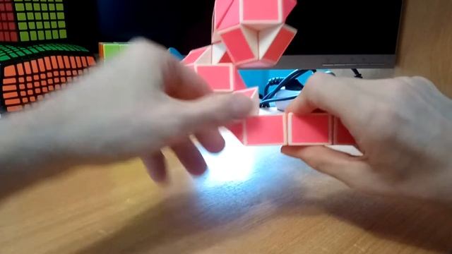 Огромная змейка Рубика (72 элемента)! Как собрать шарики из змейки Рубика) смотреть онлайн