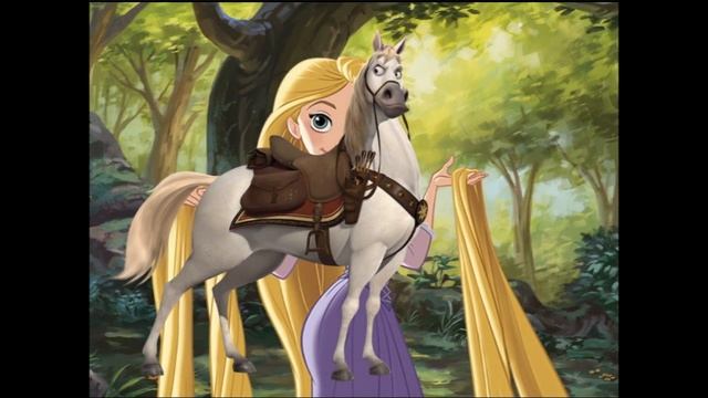 Disney Princess: Story Theater Tangled - iPad app demo for kids - Ellie смотреть онлайн