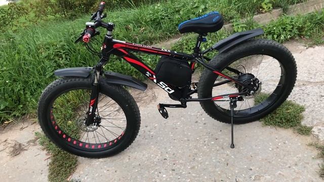 Электровелосипед фэтбайк Fat bike на 26" дюймов 350W продажа в Москве обзор+отзыв! смотреть онлайн