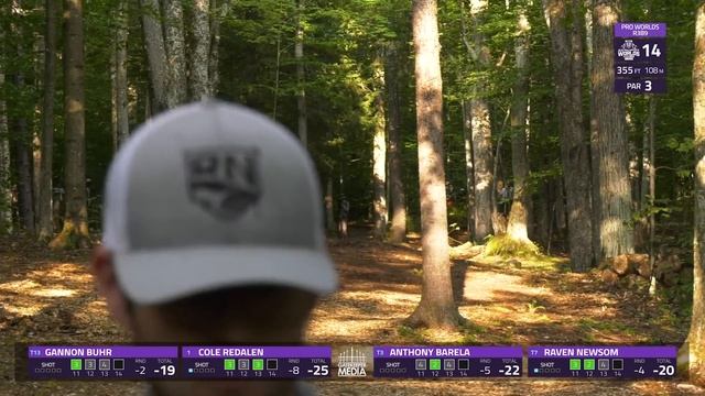 2023 PDGA Disc Golf World Championships | R3B9 | Buhr, Redalen, Barela, Newsom | Gatekeeper смотреть онлайн