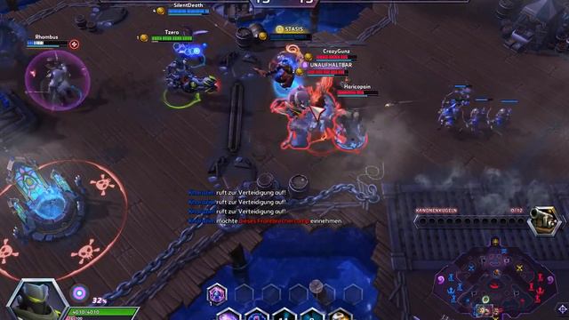 Heroes of the Storm live Deutsch 0018 - zarya смотреть онлайн