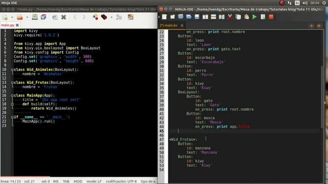 Kivy en español 13 IDs, self, root, app, ObjectProperty смотреть онлайн